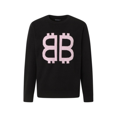 발렌시아가 남성 라운드 니트 - Balenciaga Mens Round Knitwear - bac3584x