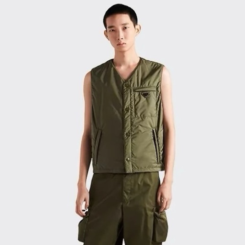 프라다 남성 브이넥 베스트 - Prada Mens V-neck Vest - prc3594x