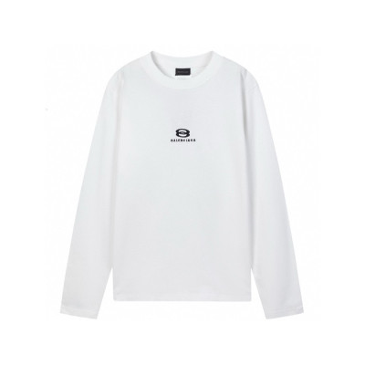 발렌시아가 남성 라운드 긴팔티 - Balenciaga Mens Round Tshirt - bac3643x