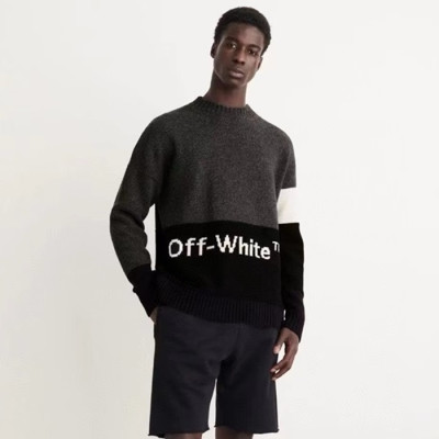 오프화이트 남성 라운드 니트 - Off-white Mens Round Knitwear - ofc3696x