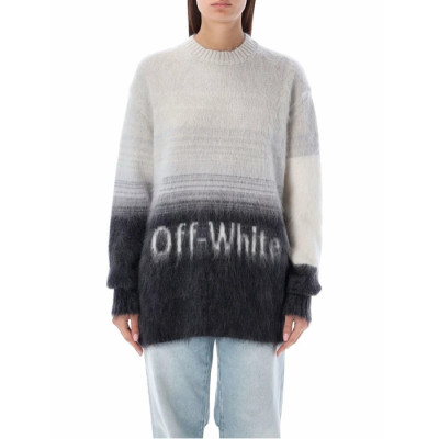 오프화이트 여성 라운드 니트 - Off-white Womens Round Knitwear - ofc3698x