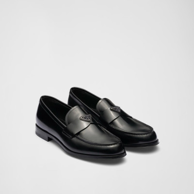 프라다 남성 클래식 로퍼 - Prada Mens Classic Loafer - prs1633x