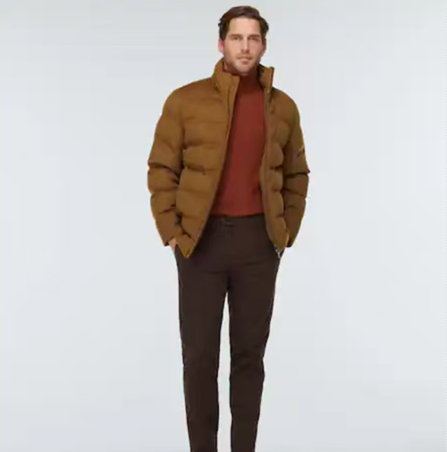 벨루티 남성 다운 패딩 - Berluti Mens Down Padding - bec3874x