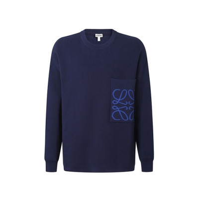 로에베 남성 라운드 스웨터 - Loewe Mens Round Sweater - loc3957x