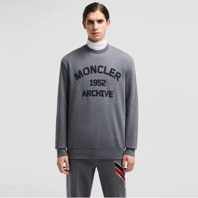 몽클레어 남성 크루넥 맨투맨 - Moncler Mens Round Tshirt - moc4020x