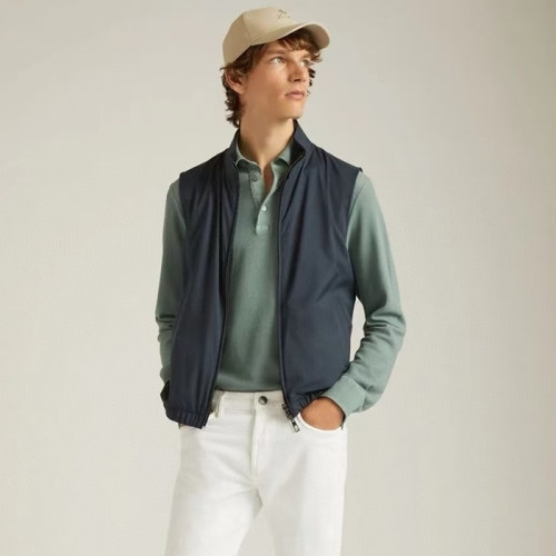 로로피아나 남성 양면 베스트 - Loro Piana Mens Basic Vest - lpc4032x