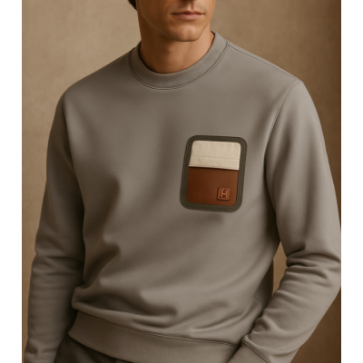 에르메스 남성 라운드 맨투맨 - Hermes Mens Round Tshirt - hec4043x