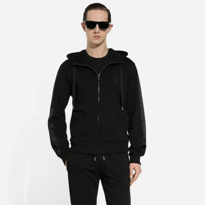 돌체앤가바나 남성 집업 후드티 - Dolce&Gabbana Mens Zip-up Hoodie - doc4065x