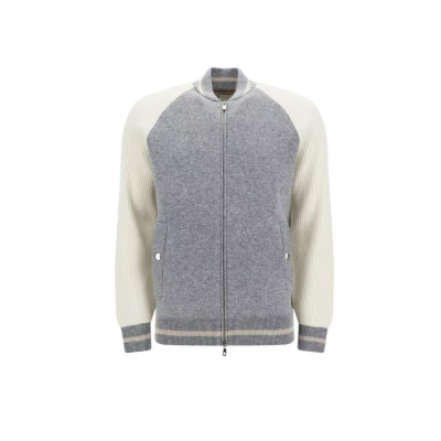 브루넬로쿠치넬리 남성 니트 재킷 - Brunello Cucinelli Mens Knit Jacket - brc4157x