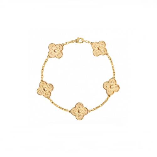 반클리프 아펠 여성 골드 팔찌 - Van Cleef & Arpels Womens Gold Bangle - acc2519x