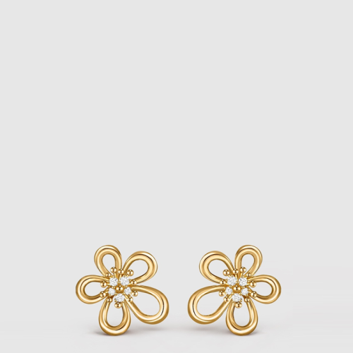 반클리프 아펠 여성 플라워 레이스 이어링 - Van Cleef & Arpels Womens Flower Lace Earrings - acc2542x