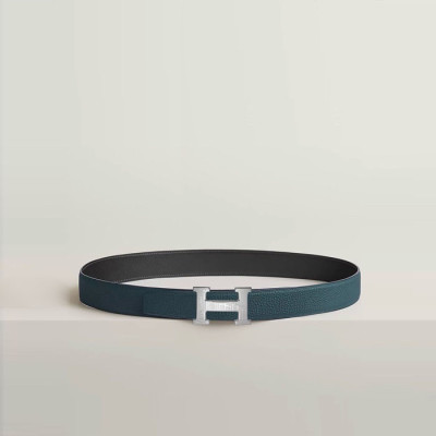 에르메스 남성 리버서블 포부르 벨트 - Hermes Mens Faubourg Reversible Belt - bel04x