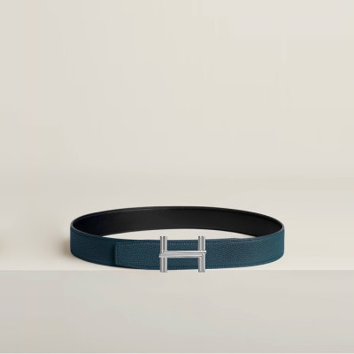에르메스 남성 리버서블 트레버스 벨트 - Hermes Mens Traverse Reversible Belt - bel37x