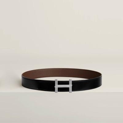 에르메스 남성 리버서블 트레버스 벨트 - Hermes Mens Traverse Reversible Belt - bel38x