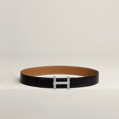 에르메스 남성 리버서블 트레버스 벨트 - Hermes Mens Traverse Reversible Belt - bel39x