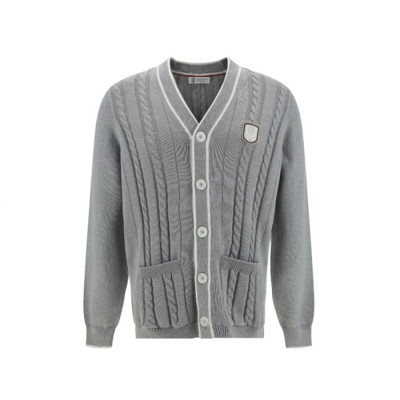 브루넬로쿠치넬리 남성 라운드 니트 - Brunello Cucinelli Mens Round Knitwear - brc4289x