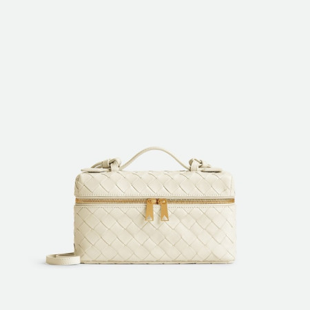 보테가 베네타 여성 버건디 베니티 케이스 - Bottega Veneta Womens Vanity Case - bvb3214x