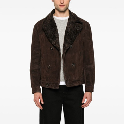 브루넬로쿠치넬리 남성 가죽 자켓 - Brunello Cucinelli Mens Leather Jacket - brc4342x