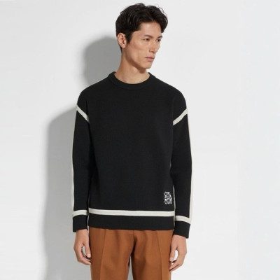 로에베 남성 라운드 스웨터 - Loewe Mens Round Sweater - loc4345x