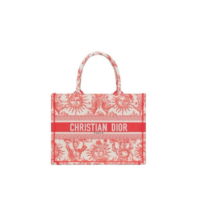 디올 여성 자수 북토트 - Dior Womens Book Tote - dib3228x