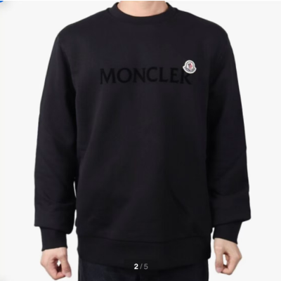 몽클레어 남성 크루넥 맨투맨 - Moncler Mens Round Tshirt - moc4382x