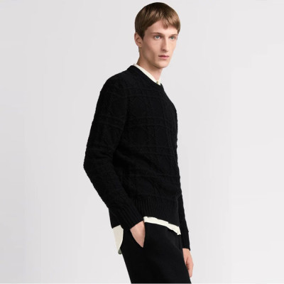 디올 남성 라운드 스웨터 - Dior Mens Round Sweater - dic4396x