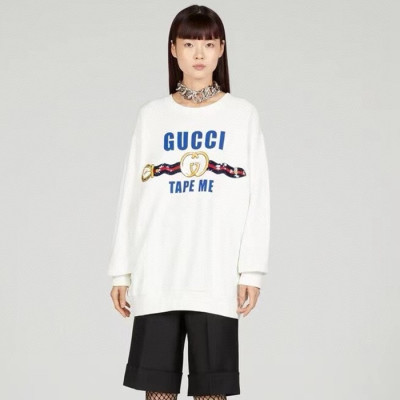 구찌 여성 라운드 맨투맨 - Gucci Womens Round Tshirts - guc4400x