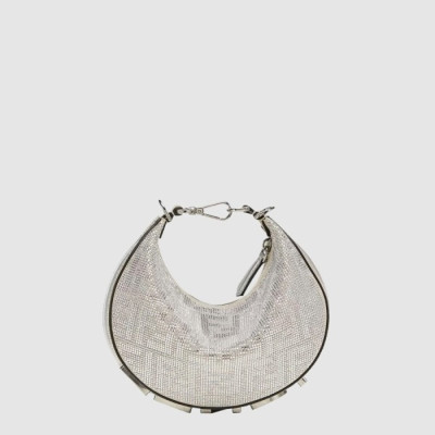 펜디 여성 실버 그라피 백 - Fendi Womens Graphy Bag - feb3315x