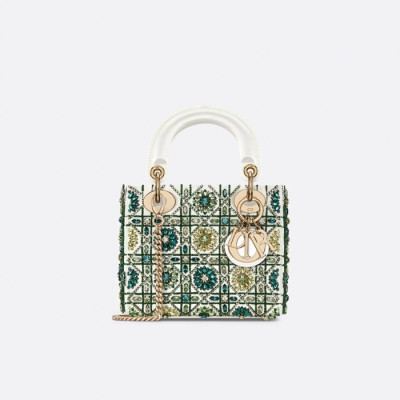 디올 여성 스틸 까나쥬 레이디 백 - Dior Silent Cannage Lady Bag- dib3343x