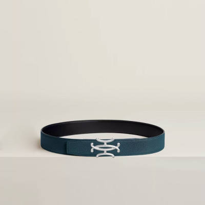 에르메스 남성 네오 리프트 리버서블 벨트 - Hermes Mens Neo Lift Reversible Belt - bel126x