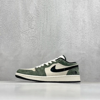 나이키 x 노스페이스 남/녀 로우 스니커즈 - Nike Air Jordan 1 Low x The North Face Unisex Sneaker - nis1723x