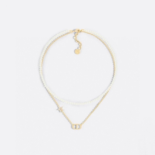 디올 여성 골드 목걸이 - Dior Womens Gold Necklace - acc2666x