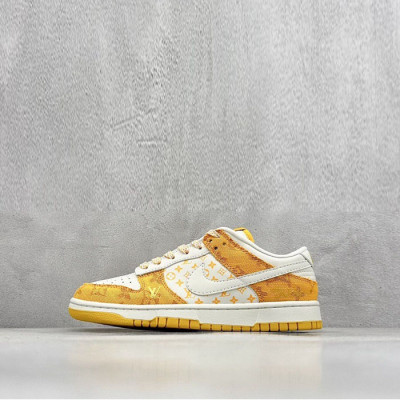 루이비통 x 나이키 남/녀 로우 스니커즈 - Louis vuitotn x Nike SB Dunk Low Unisex Sneaker - lvs1798x