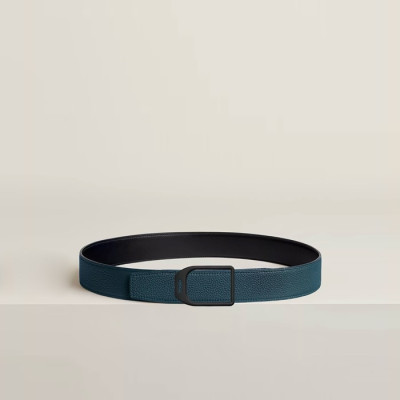 에르메스 남성 리버서블 자키 벨트 - Hermes Mens Jockey Reversible Belt - bel141x