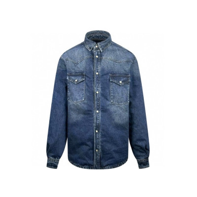 프라다 남성 데님 셔츠 - Prada Mens Denim Shirts - prc4610x