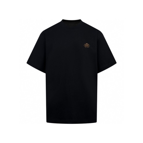 프라다 남성 라운드 반팔티 - Prada Mens Round Tshirt - prc4655x