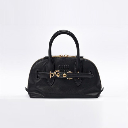 미우미우 여성 어벤쳐 나파 토트백 - Miumiu Womens Aventure Nappa Bag - mib3582x