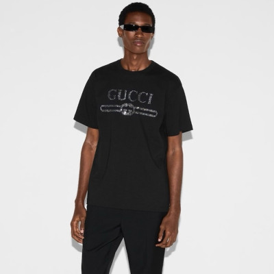 구찌 남성 라운드 반팔티 - Gucci Mens Round Tshirt - guc4770x