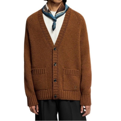 루이비통 남성 브이넥 가디건 - Louis vuitton Mens Cardigan - lvc4776x