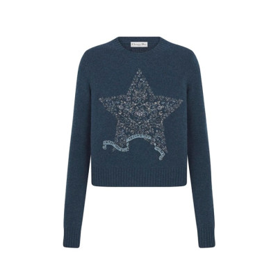 디올 여성 라운드 스웨터 - Dior Womens Round Sweater - dic4795x