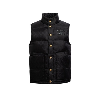 셀린느 남/녀 다운 베스트 - Celine Unisex Down Vest - cec4900x