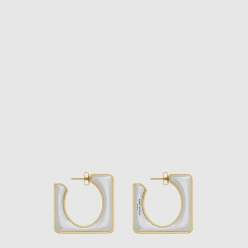 입생로랑 여성 스플릿 스퀘어 후프 이어링 - Saint Laurent Womens Split Square Hoop Earring - acc3532x