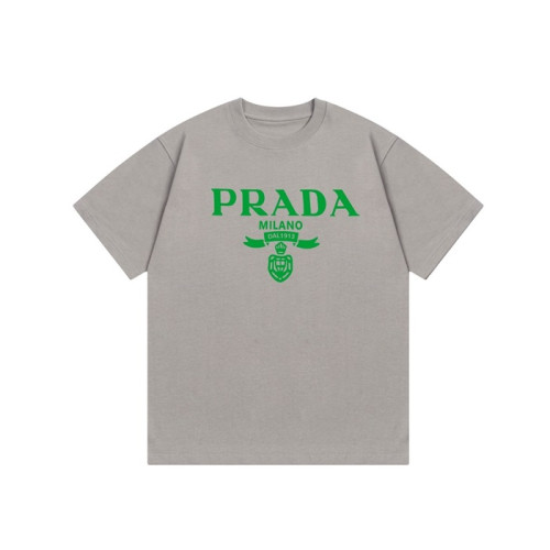 프라다 남성 라운드 반팔티 - Prada Mens Round Tshirt - prc4935x