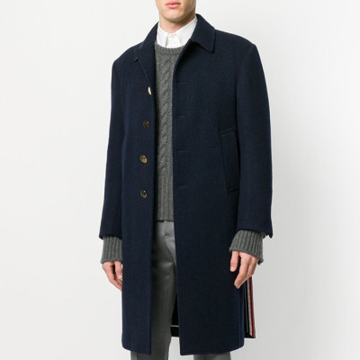 톰브라운 남성 베이직 코트 - Thom Browne Mens Basic Coat - thc4958x