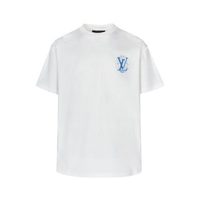 루이비통 남성 라운드 반팔 티셔츠 - Louis vuitton Mens Round Tshirt - lvc4991x