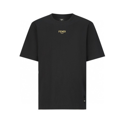 펜디 남성 라운드 반팔 티셔츠 - Fendi Mens Round Tshirt - fec4999x