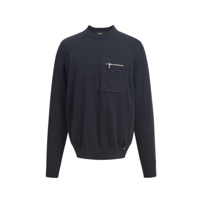 펜디 남성 라운드 스웨터 - Fendi Mens Round Sweater - fec5003x