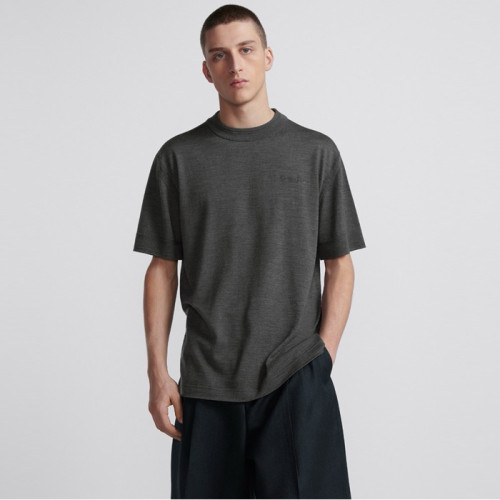 디올 남성 라운드 반팔 티셔츠 - Dior Mens Round Tshirt - dic5033x