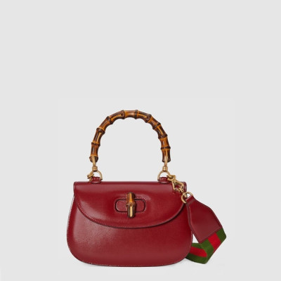 구찌 여성 뱀부 핸드백 - Gucci Womens Bamboo Bag - gub4859x