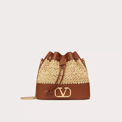 발렌티노 여성 락스터 버킷백 - Valentino Womens Rockstud Bucket Bag - vab4899x